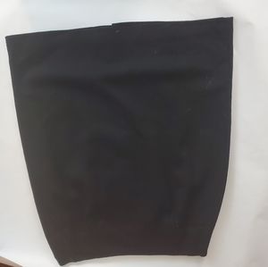 Black wool size 9 aline skirt